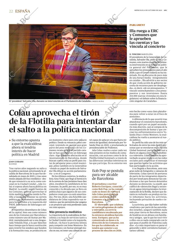 ABC MADRID 08-10-2025 página 22