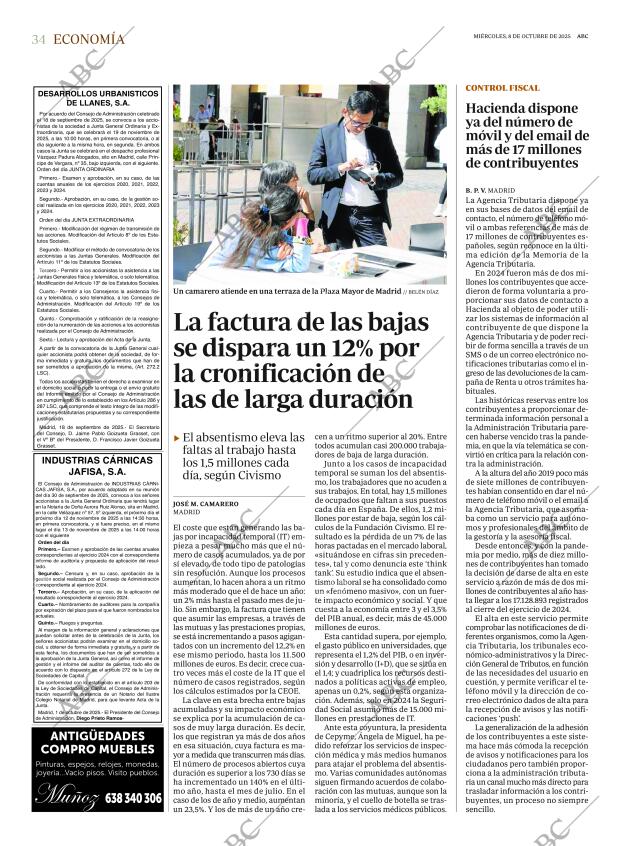 ABC MADRID 08-10-2025 página 34
