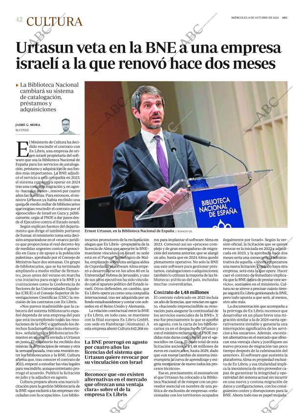 ABC MADRID 08-10-2025 página 42