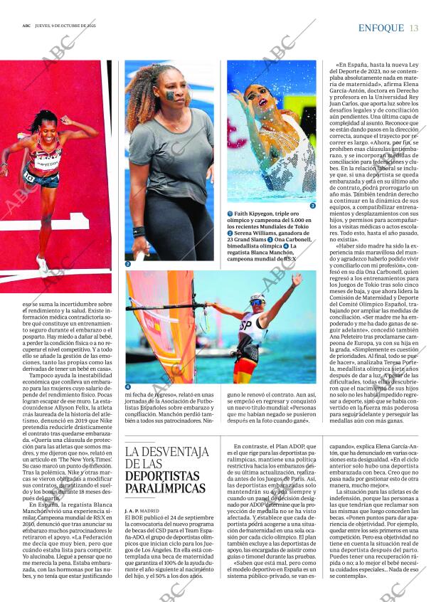 ABC MADRID 09-10-2025 página 13