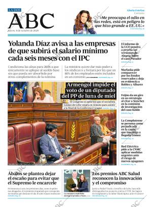 ABC MADRID 09-10-2025 página 2