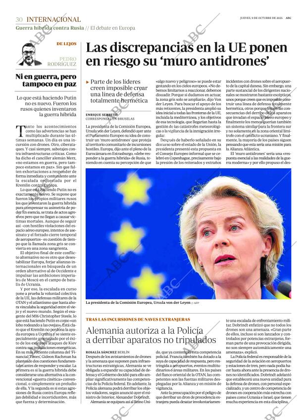 ABC MADRID 09-10-2025 página 30