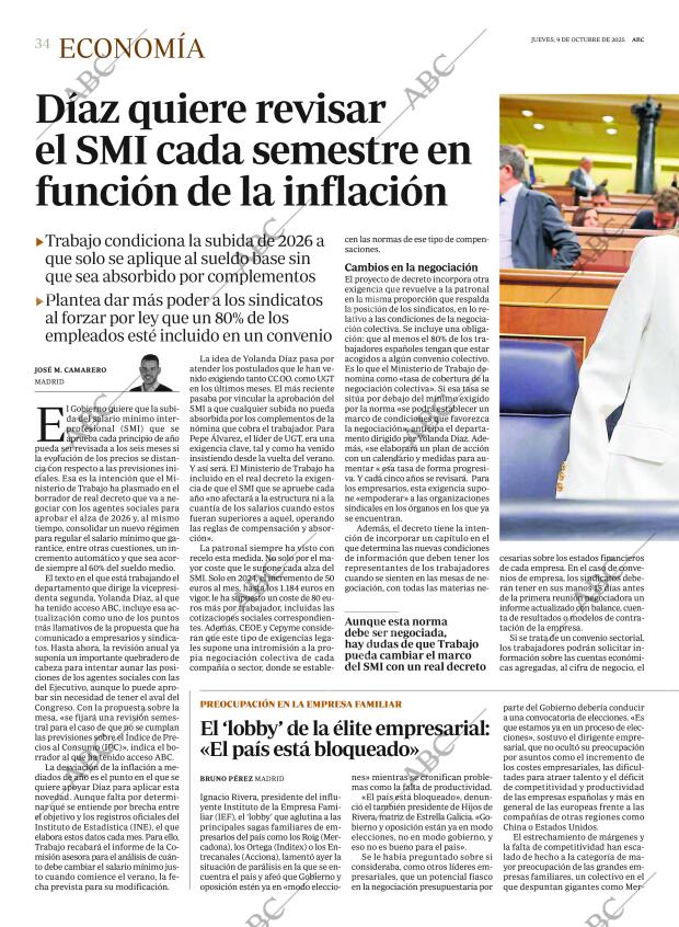 ABC MADRID 09-10-2025 página 34