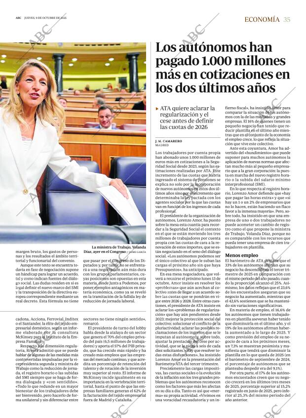 ABC MADRID 09-10-2025 página 35