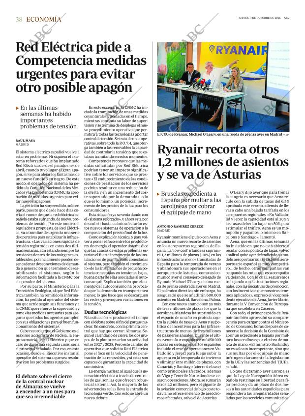 ABC MADRID 09-10-2025 página 38