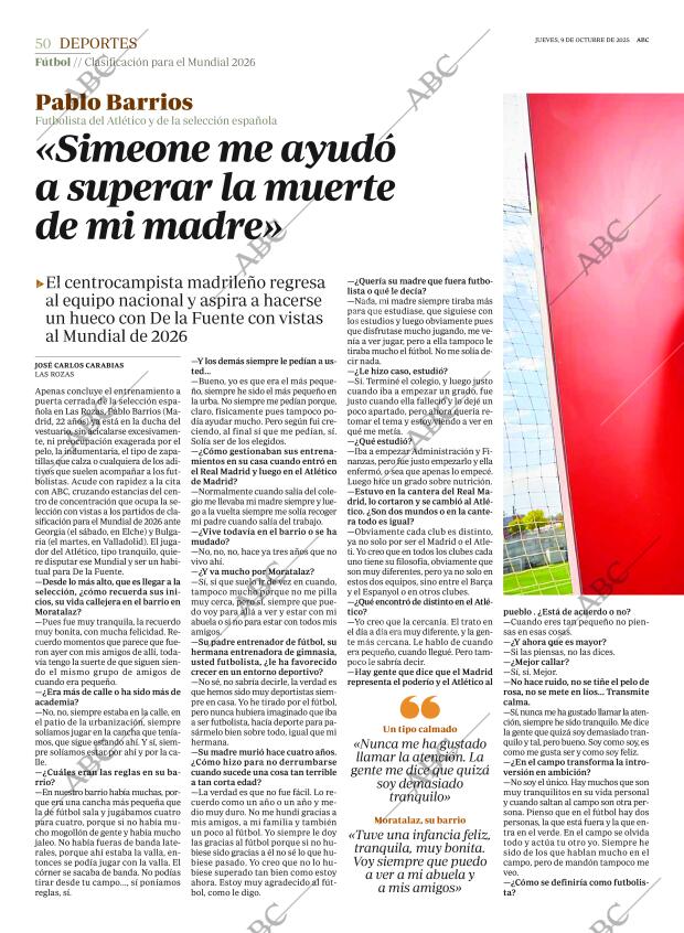 ABC MADRID 09-10-2025 página 50
