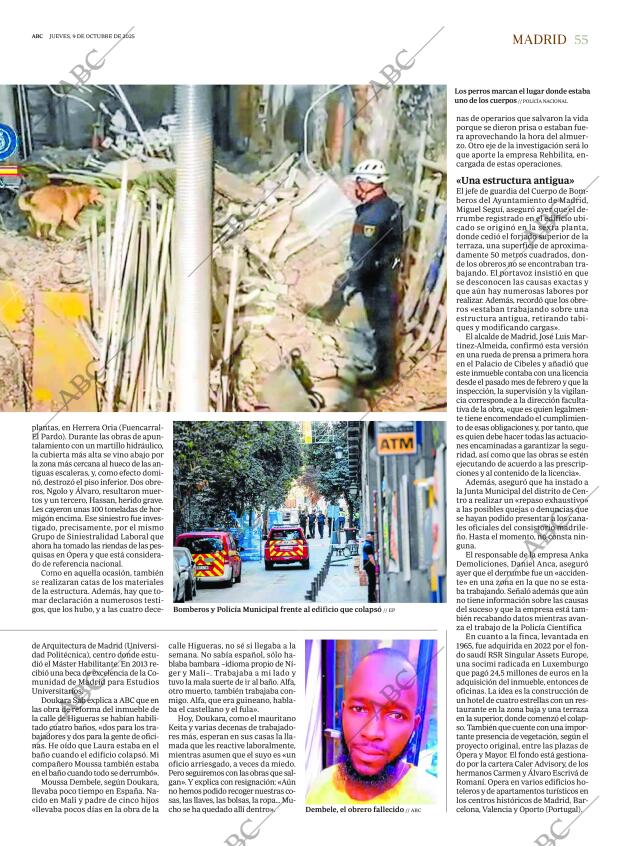 ABC MADRID 09-10-2025 página 55
