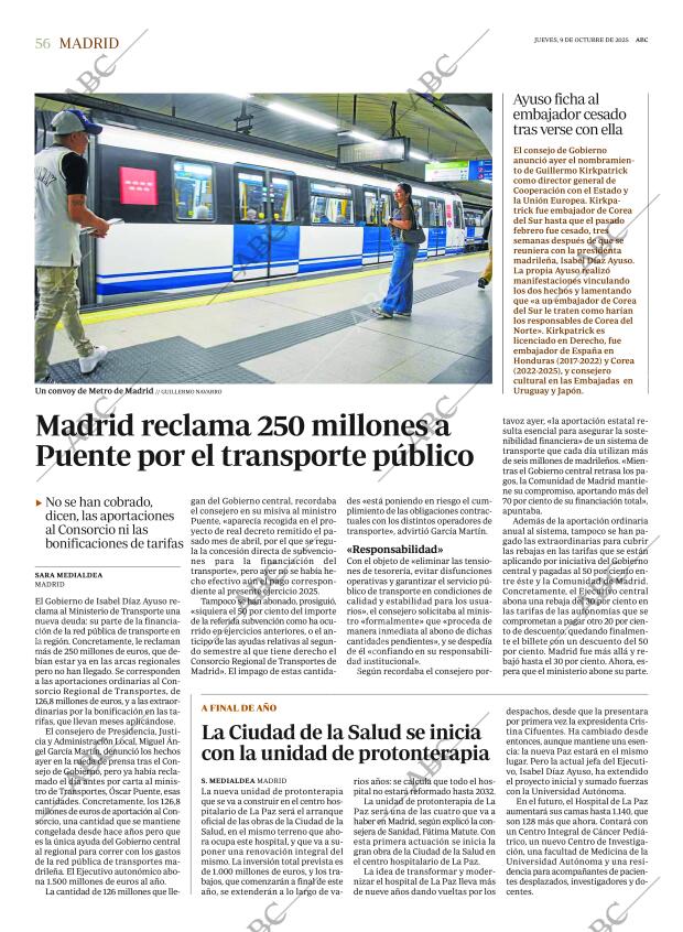 ABC MADRID 09-10-2025 página 56