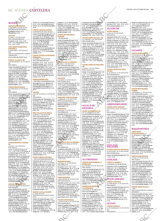 ABC MADRID 09-10-2025 página 60