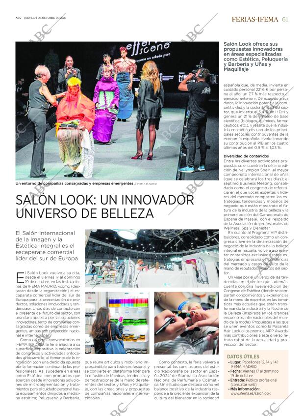 ABC MADRID 09-10-2025 página 61