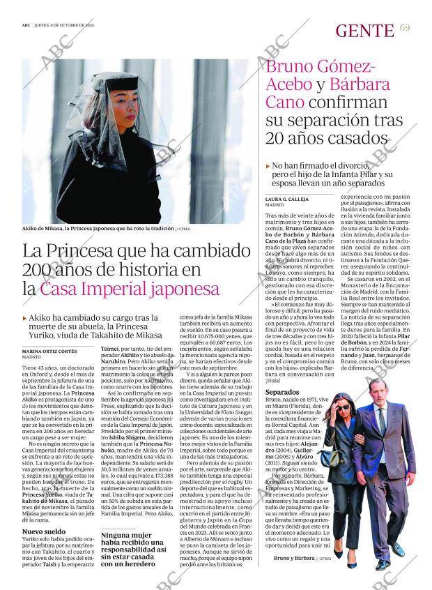 ABC MADRID 09-10-2025 página 69