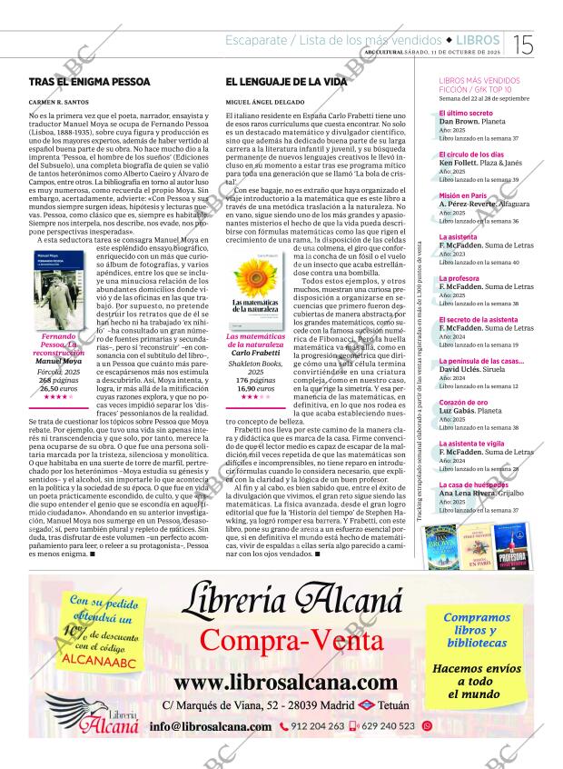 CULTURAL MADRID 11-10-2025 página 15
