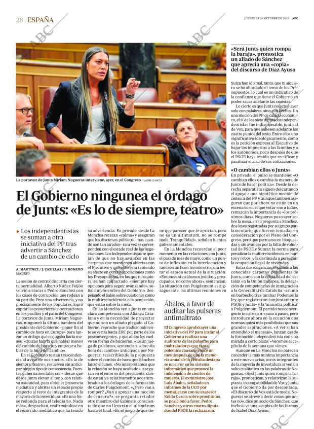 ABC CORDOBA 23-10-2025 página 28