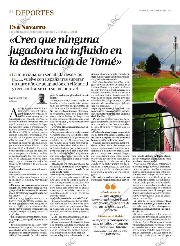 ABC CORDOBA 24-10-2025 página 54