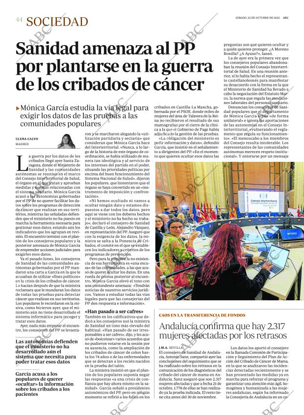 ABC CORDOBA 25-10-2025 página 44