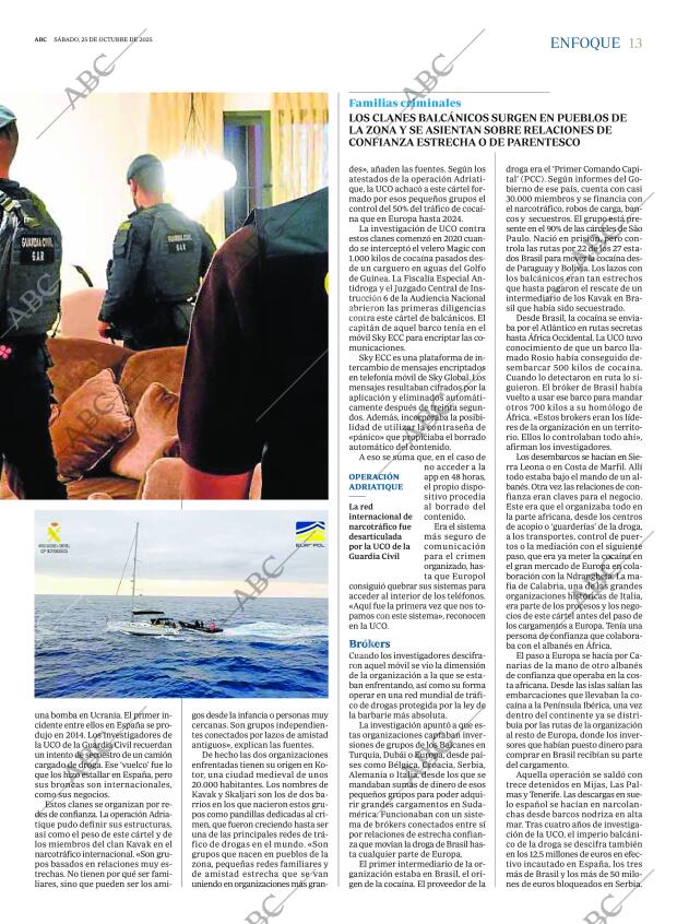 ABC MADRID 25-10-2025 página 13