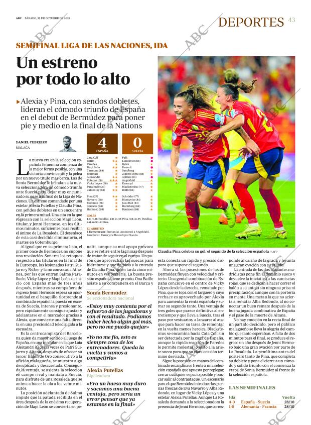 ABC MADRID 25-10-2025 página 43
