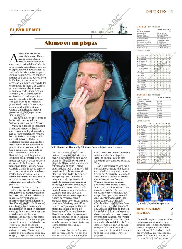 ABC MADRID 25-10-2025 página 45