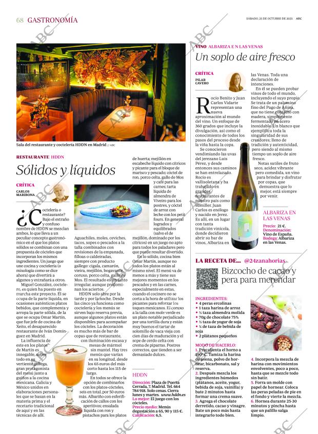 ABC MADRID 25-10-2025 página 68