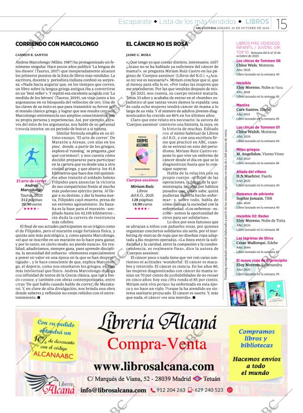 CULTURAL MADRID 25-10-2025 página 15