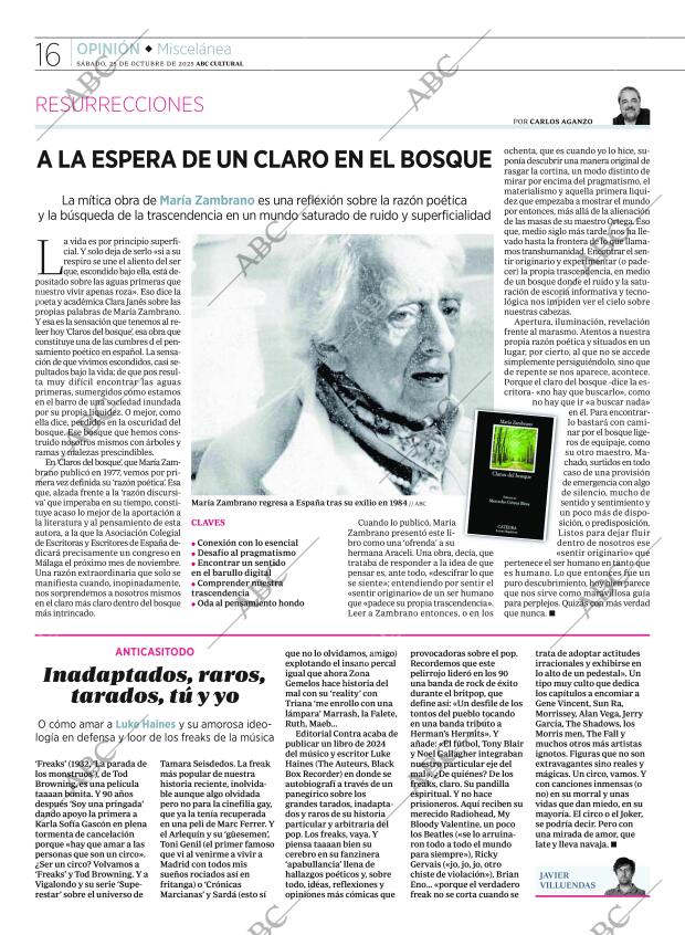 CULTURAL MADRID 25-10-2025 página 16