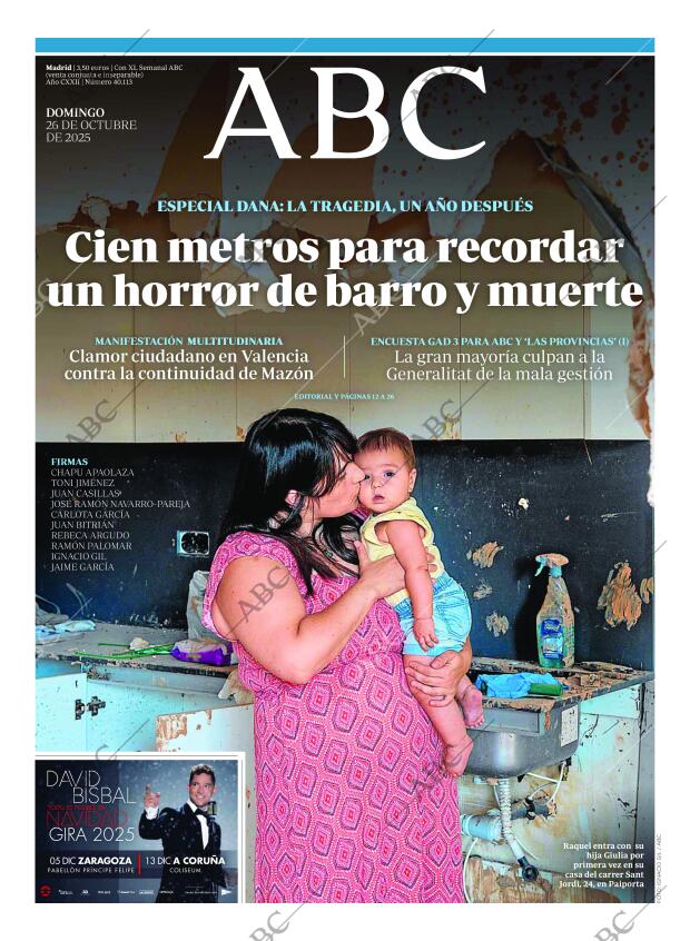 ABC MADRID 26-10-2025 página 1