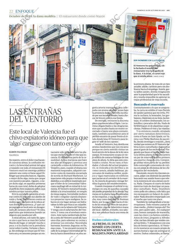 ABC MADRID 26-10-2025 página 22