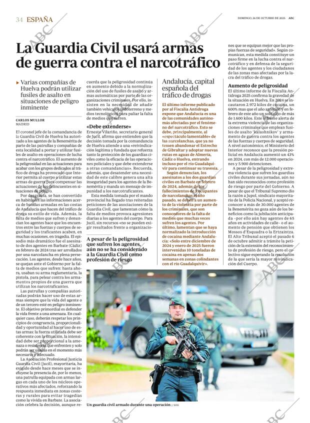 ABC MADRID 26-10-2025 página 34