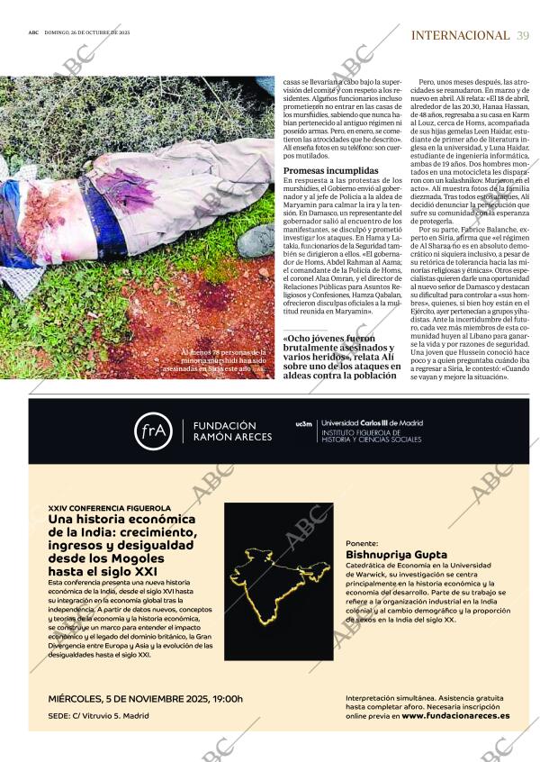 ABC MADRID 26-10-2025 página 39