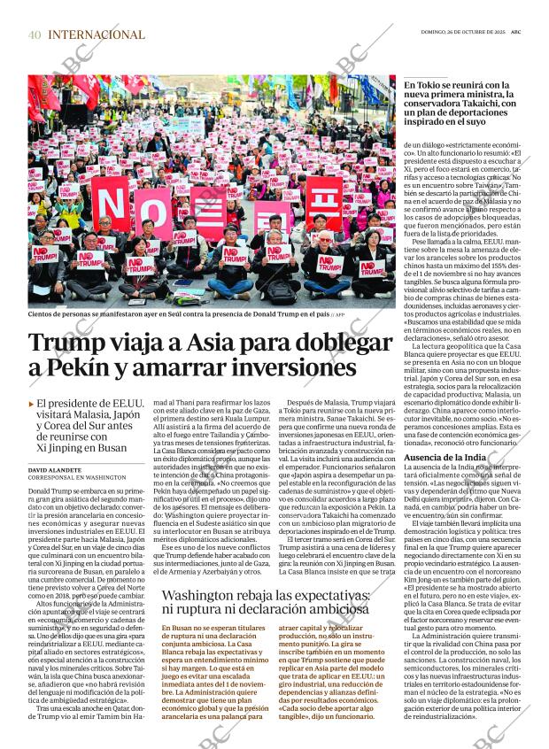 ABC MADRID 26-10-2025 página 40