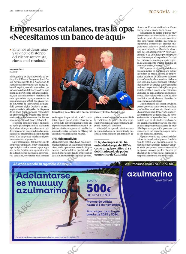 ABC MADRID 26-10-2025 página 49