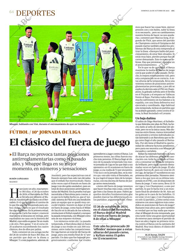 ABC MADRID 26-10-2025 página 64