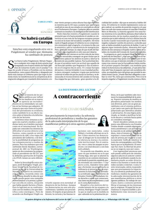 ABC MADRID 26-10-2025 página 8