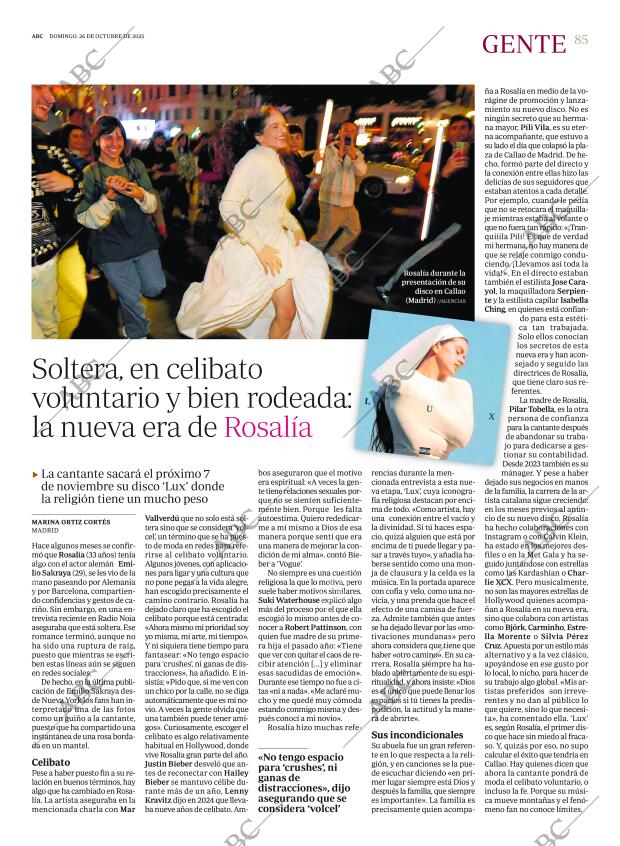 ABC MADRID 26-10-2025 página 85