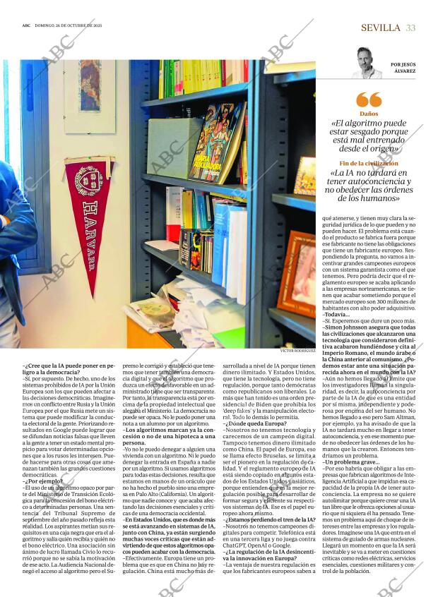ABC SEVILLA 26-10-2025 página 33