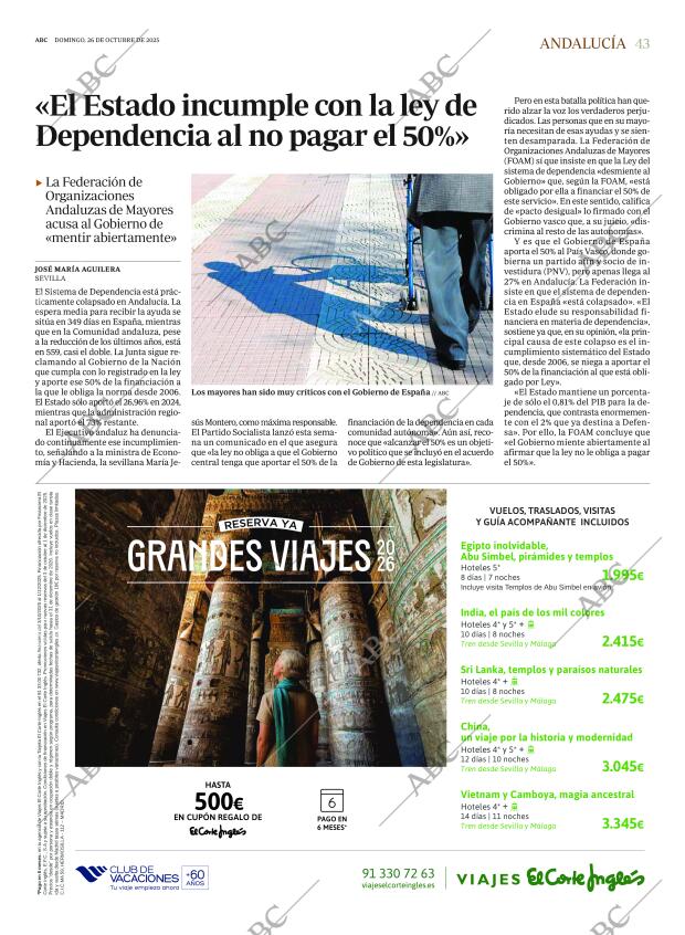 ABC SEVILLA 26-10-2025 página 43