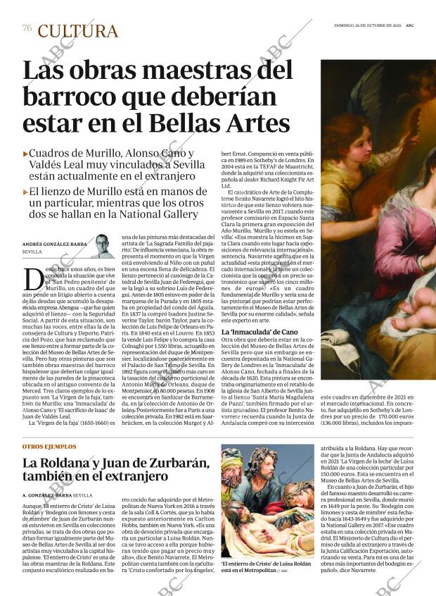 ABC SEVILLA 26-10-2025 página 76