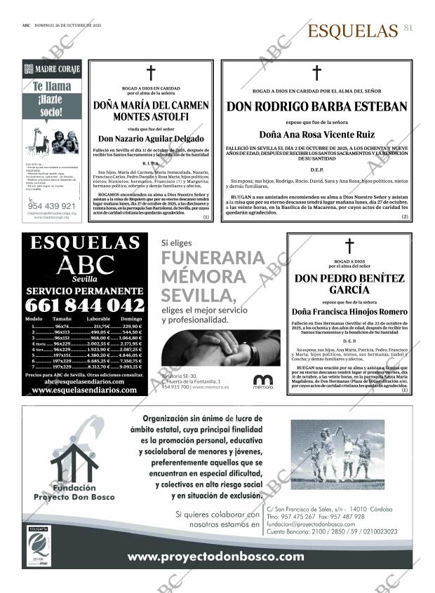 ABC SEVILLA 26-10-2025 página 81