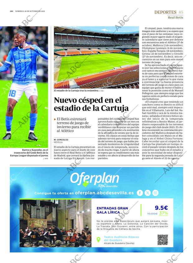 ABC SEVILLA 26-10-2025 página 85