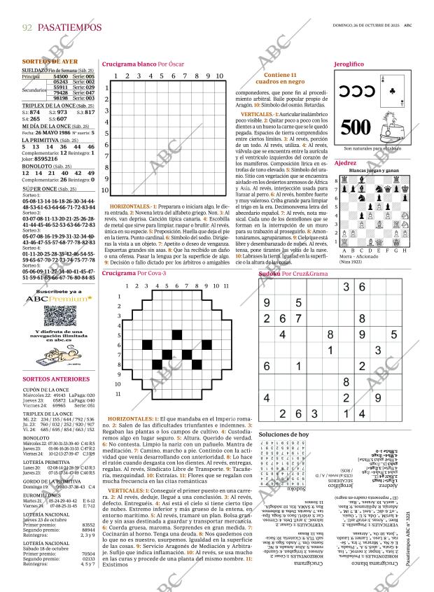 ABC SEVILLA 26-10-2025 página 92
