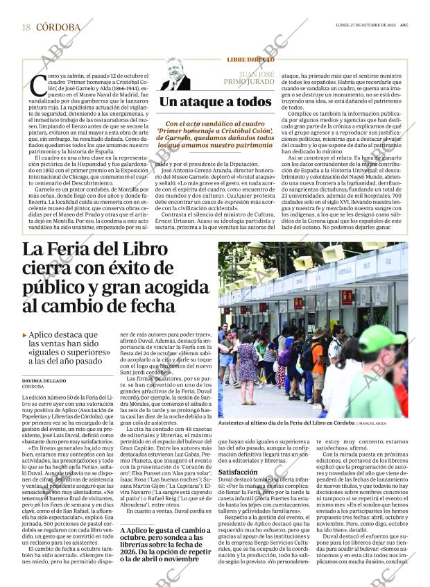 ABC CORDOBA 27-10-2025 página 18