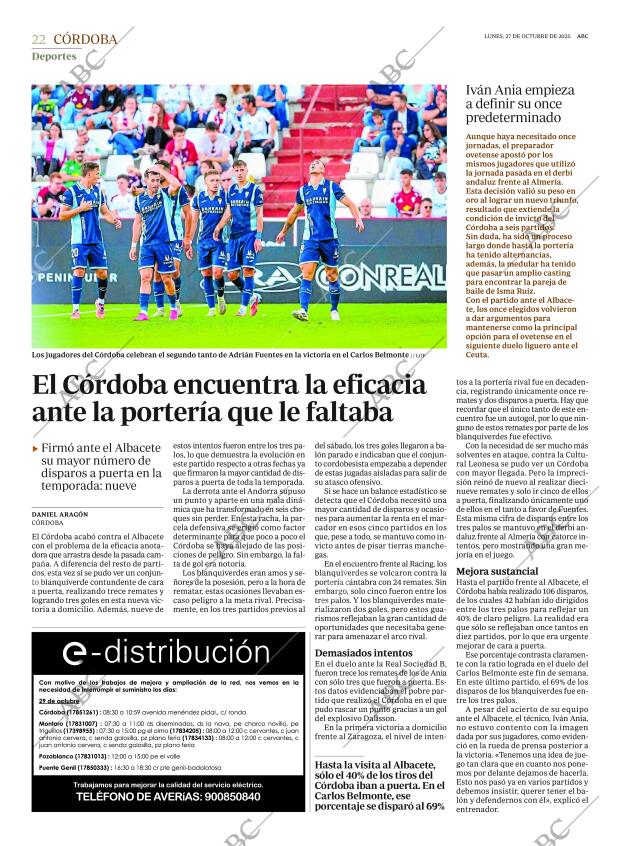 ABC CORDOBA 27-10-2025 página 22