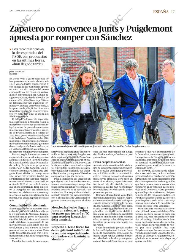 ABC MADRID 27-10-2025 página 17