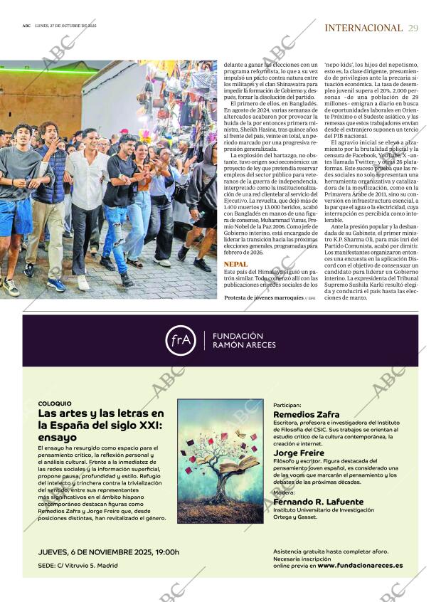 ABC MADRID 27-10-2025 página 29
