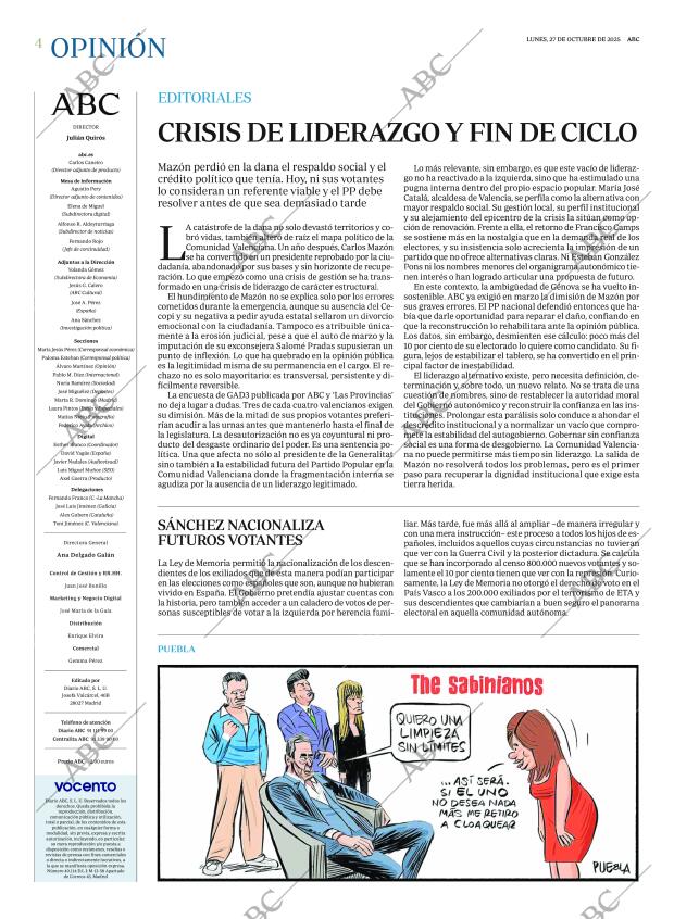 ABC MADRID 27-10-2025 página 4