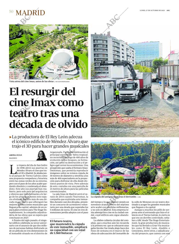 ABC MADRID 27-10-2025 página 50