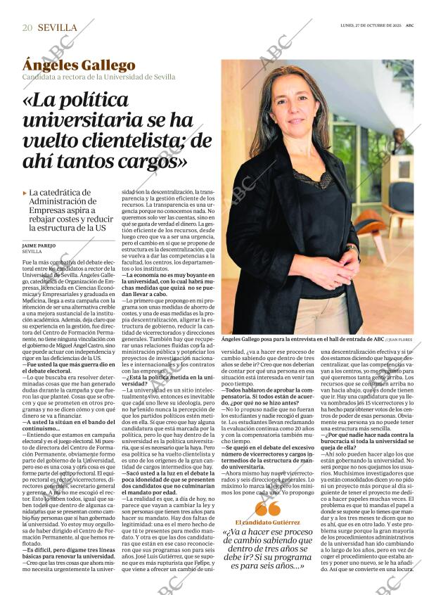 ABC SEVILLA 27-10-2025 página 20