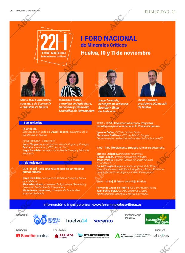 ABC SEVILLA 27-10-2025 página 23