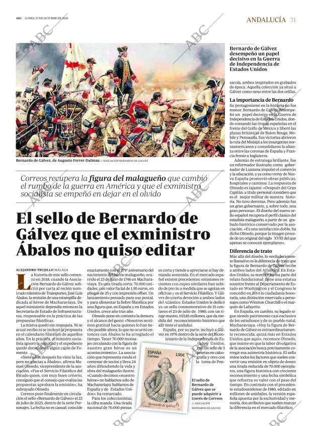 ABC SEVILLA 27-10-2025 página 31
