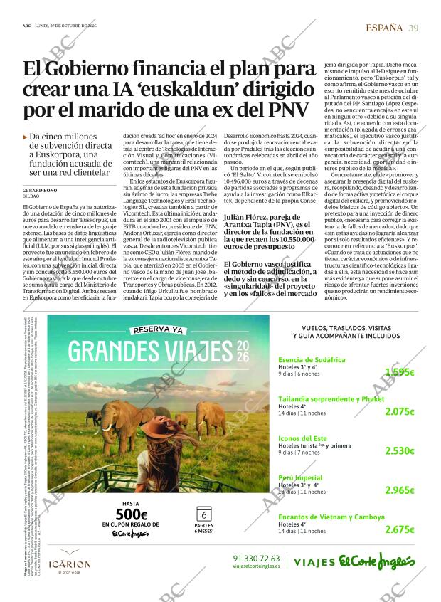 ABC SEVILLA 27-10-2025 página 39